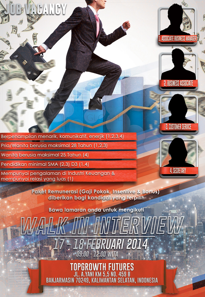 &#91;Loker&#93;Topgrowth Futures Banjarmasin