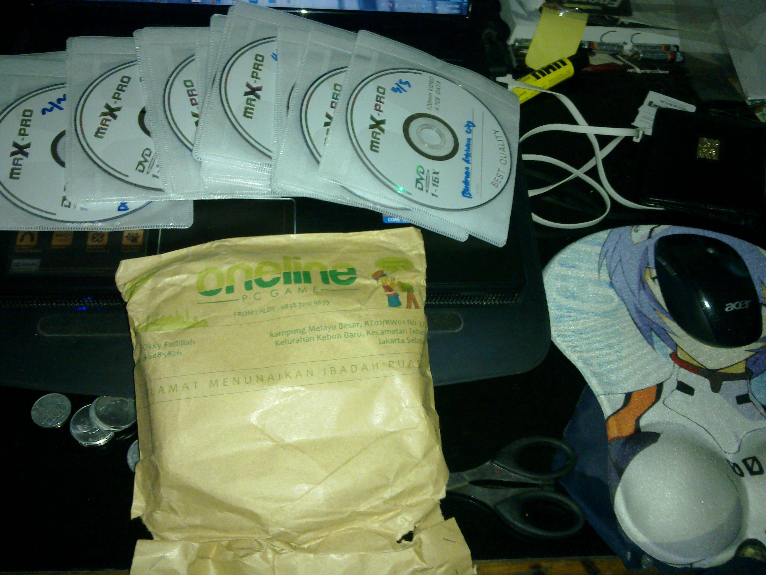 Jual PC Game Rp 2.500,- /DVD - by : OneLine PC Game