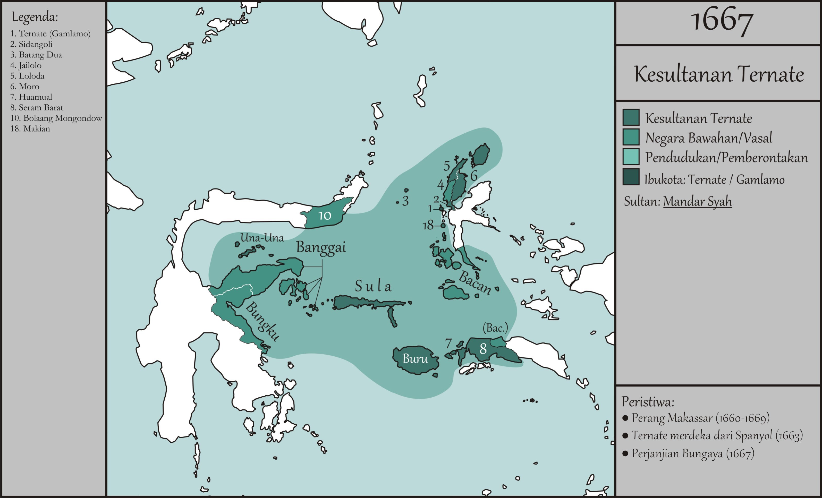 Kronologi Sejarah Kesultanan Ternate (12572018) KASKUS