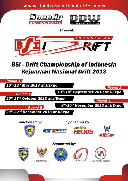 EVENT BSI -­‐ DRIFT CHAMPIONSHIP of INDONESIA