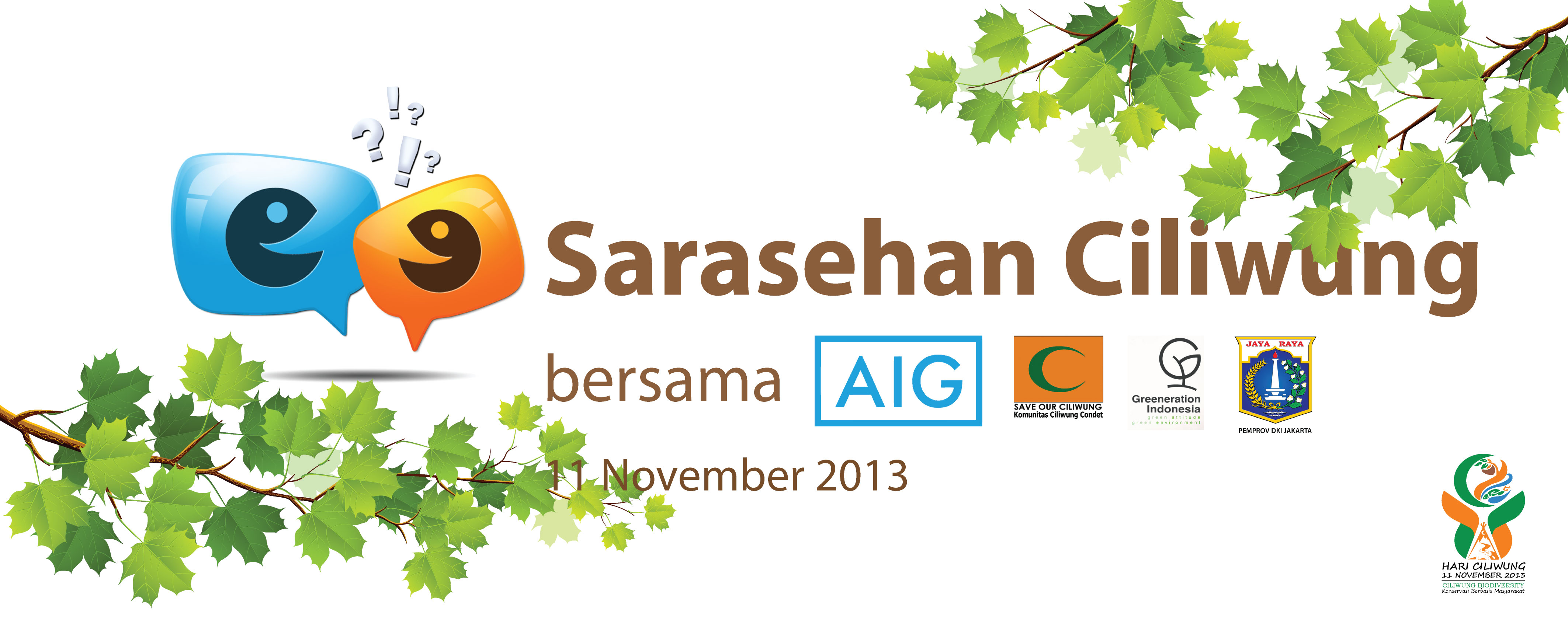 &#91;EVENT&#93; Hari Ciliwung 2013 - Ciliwung Biodiversity | Konservasi Berbasis Masyarakat