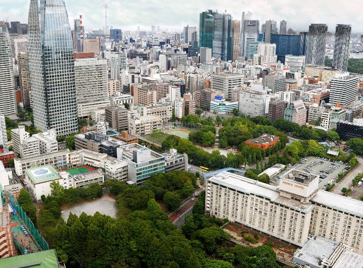 Gan ini keren BANGET lo harus liat. Pemandangan Tokyo dari Tokyo Tower.