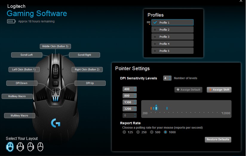 &#91;MOUSE&#93; LOGITECH G900 CHAOS SPECTRUM