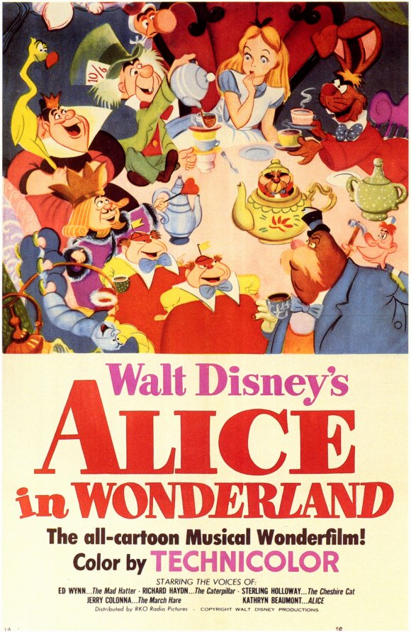 alice-in-wonderland-movie-1951-behind-the-scene