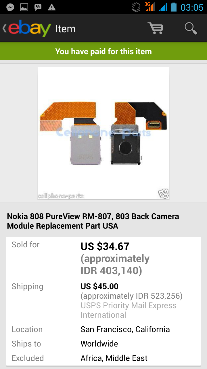JASA ORDER EBAY (DISKON 25%) - GARANSI SHIPPED (BARANG DIKIRIM)