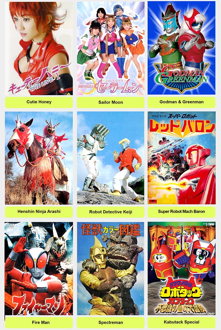 Jasa Isi HD Super Robot & Toku Jadul Murah (Goggle v,Zabogar,Gavan,Megaloman,Dll)