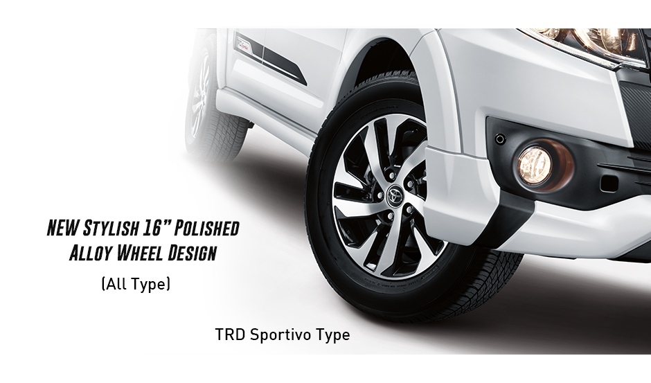 Tampilan Eksterior yang Gagah dan Sporty dari Toyota New Rush