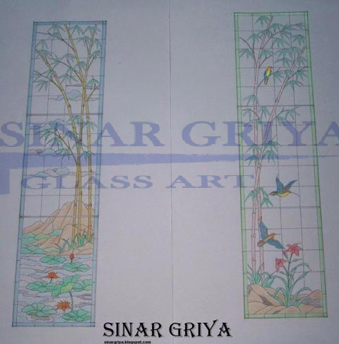 BISNIS Interior Eksterior KACA PATRI , KACA INLAY , KACA GRAVIR , Sinar Griya