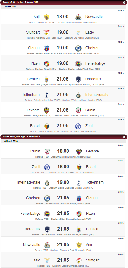 &#91;UEL OFFICIAL GAMES&#93;  Fantasy UEFA Europa League 2012/2013 