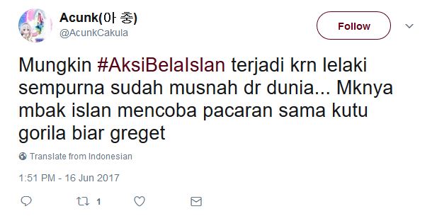 8 Panggilan Netizen untuk Bastian di #AksiBelaIslan