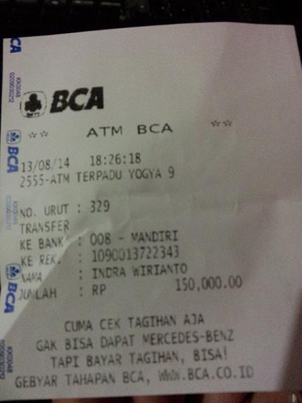 Surat Terbuka Buat Indra Wirianto