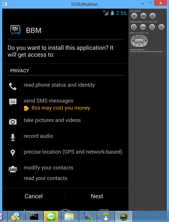 Fasilitas BBM for PC alias BBM untuk Komputer