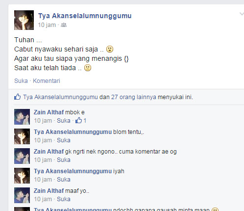 Gan, Ada Ababil yang Kepengen Nyawanya di cabut gan