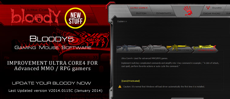 &#91;Mouse&#93; Bloody Ultra Core3 Gaming Mouse