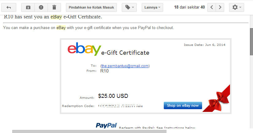 Jasa Checkout eBay (75% dari Harga Barang) - GARANSI SAMPAI SHIPPED (Barang Dikirim)