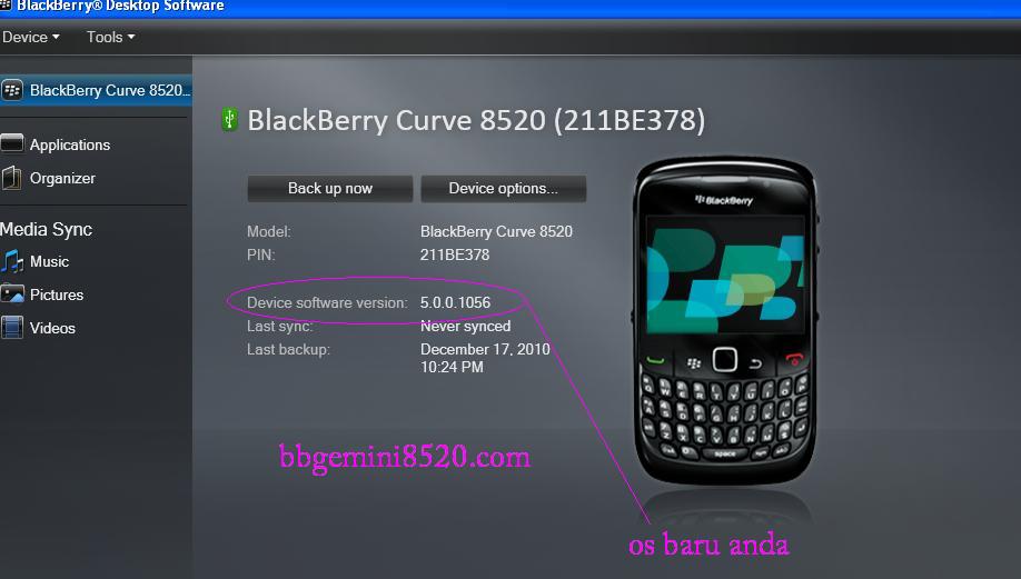 (Season 3) Thread Diskusi Blackberry Gemini 8520 series (Read Page 1 First !!!!!) - Part 4