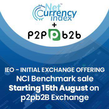 NetCurrencyIndex – IEO at P2PB2B Exchange on 15th August 2019