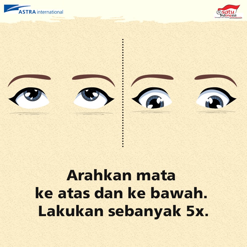 Ikuti cara senam mata berikut untuk mata lebih sehat!