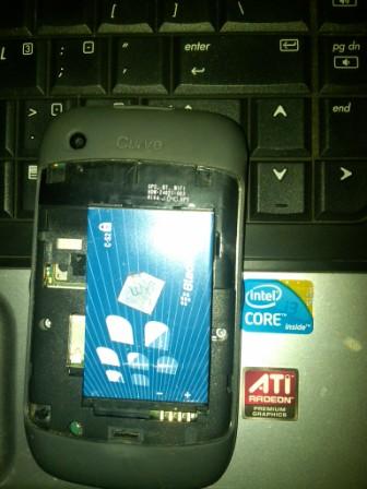 Blackberry 8520 gemini white ex tam cibubur