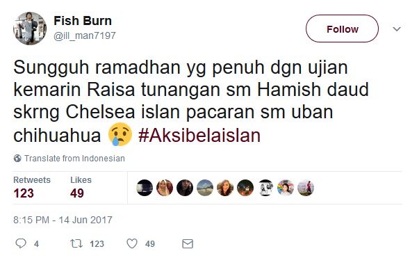 8 Panggilan Netizen untuk Bastian di #AksiBelaIslan