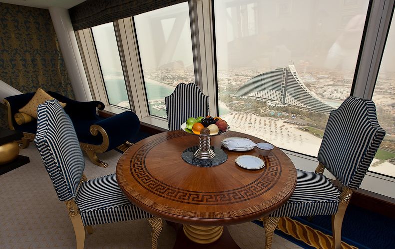 Melihat Lebih Dalam Kemewahan Bintang Tujuh Burj Al-Arab Hotel, (Exclusive Photos)