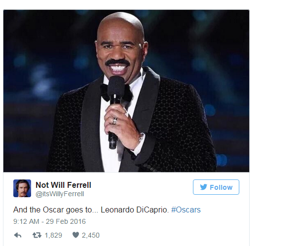 (meme) leo d'caprio dapet oscar award