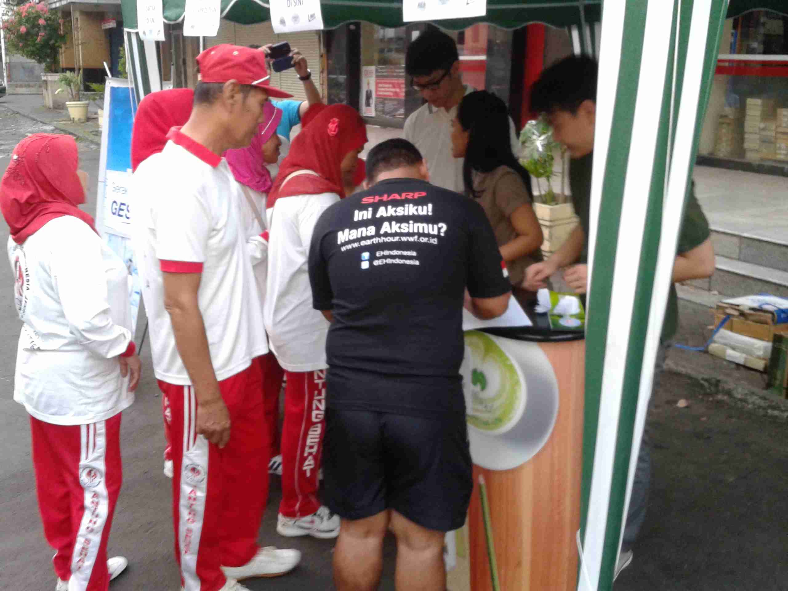 &#91;FR&#93; Car Free Day Collaboration w/ Earth Hour, KJI, HiLo Jakarta | 18 Agt '13
