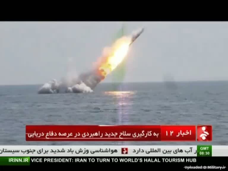 Iran Uji Coba Submarine-launched cruise missile (SLCM) Dalam Latihan Perang Terbaru