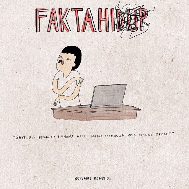 Ilustrasi Kocak 'fakta hidup' Yang Bikin Kamu Tersenyum