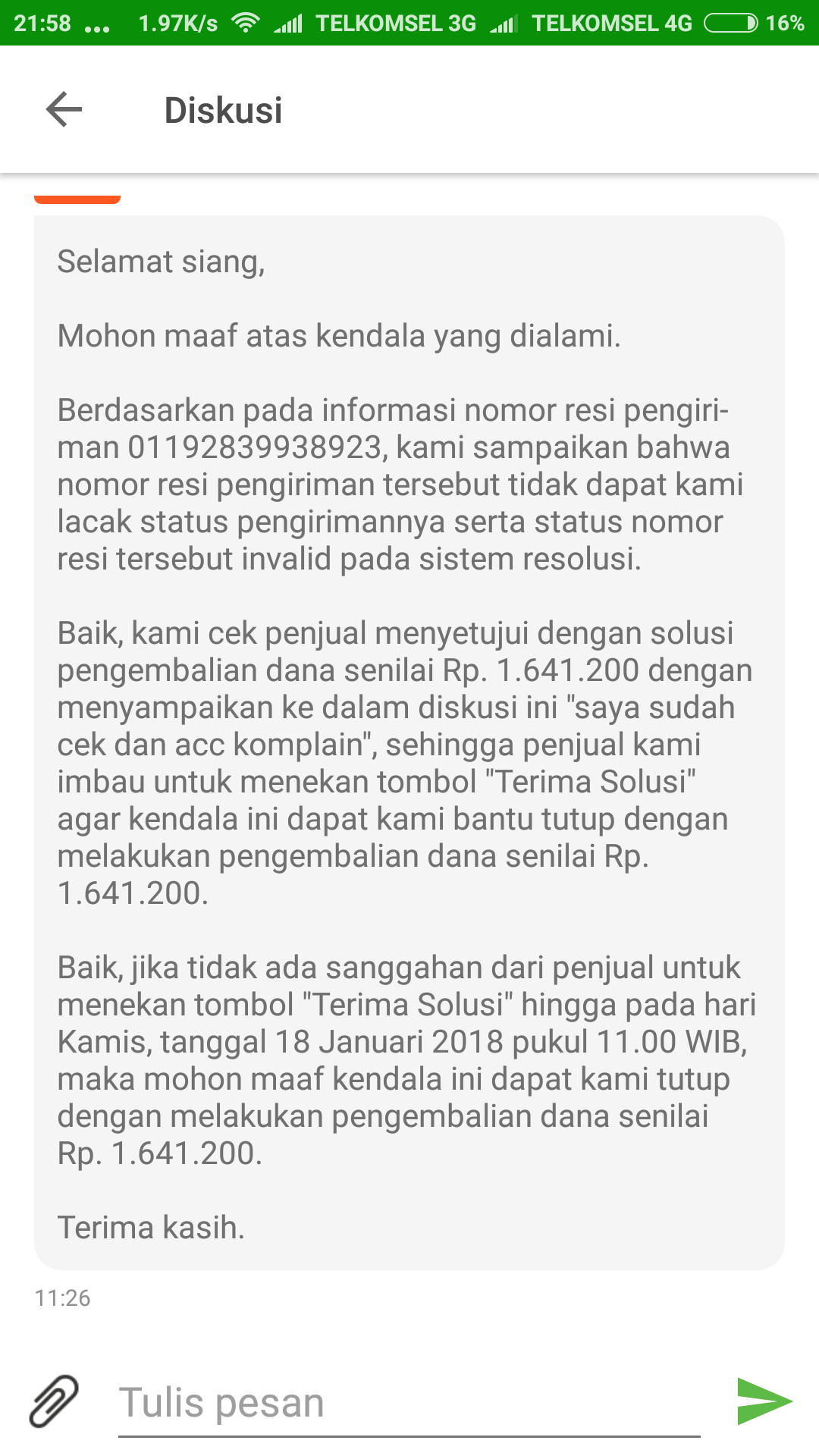 Hindari Membeli Online Dari JEKARDAH NINETYNINE TECH