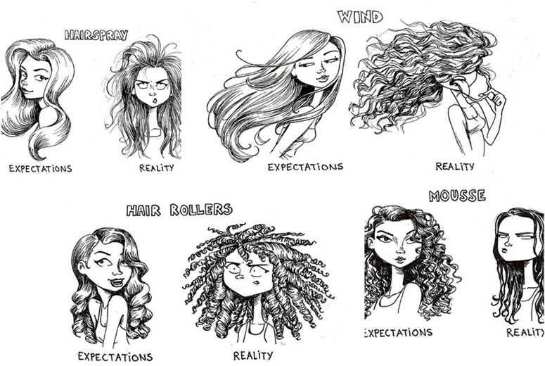 7 Ekspektasi vs Realita Gaya Rambut Cewek