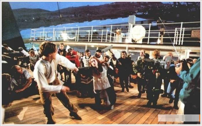 Foto-foto Behind the Scene Film Titanic
