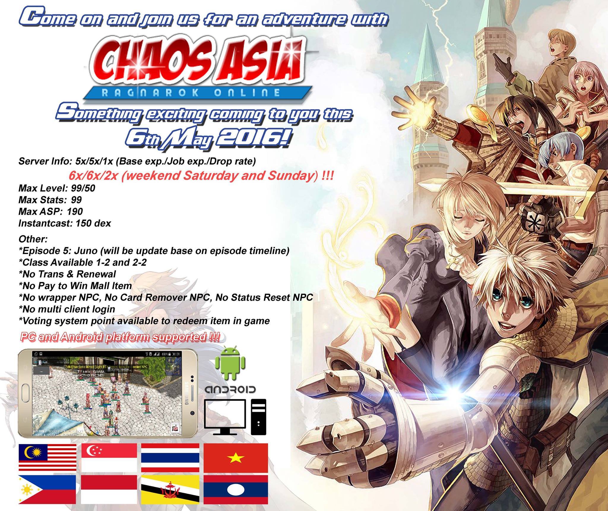 &#91;Private Server&#93; Ragnarok Online : Chaos Asia