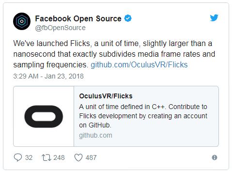 Facebook Ciptakan Unit Baru Untuk Waktu Disebut Flick