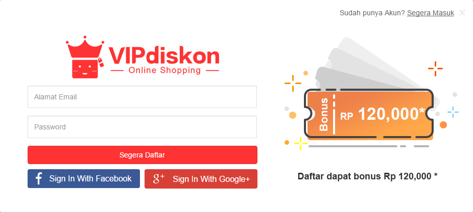 PROMO CASHBACK BELANJA ONLINE DI TOKO ONLINE KESUKAANMU s/d 100% dari VIPDISKON!