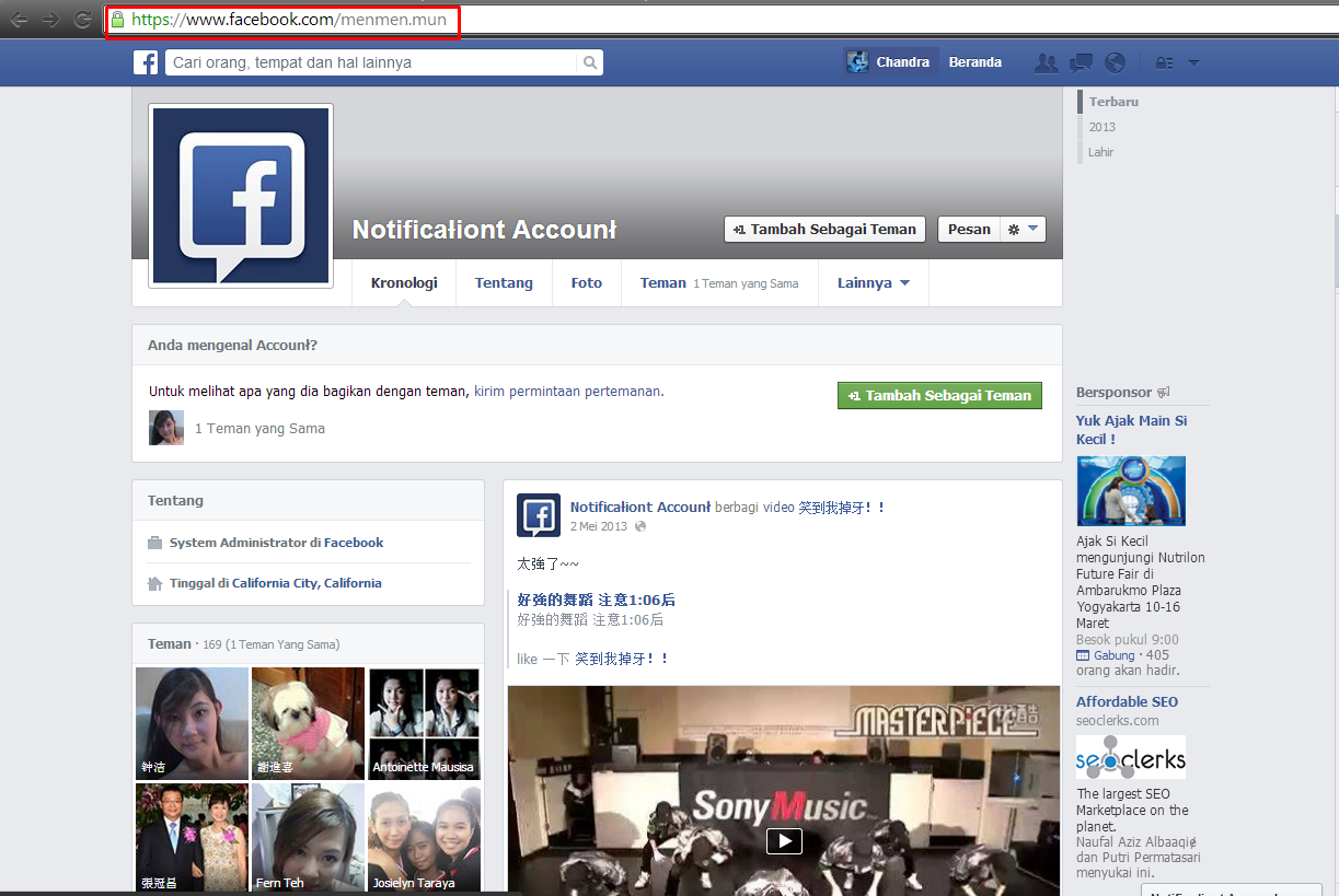 HATI-HATI GAN! AMANKAN AKUN FACEBOOK ANDA!