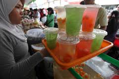 Pedagang Dadakan Saat Bulan Ramadhan