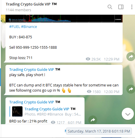 Signal Trading PREMIUM Seharga 0.15BTC Dijual 0.015Btc,Profit 500%-1000%/Bulan