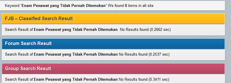 Enam Pesawat yang Tidak Pernah Ditemukan