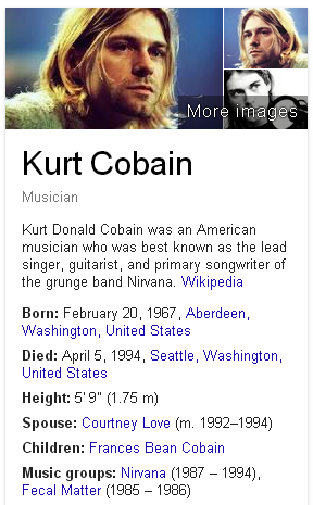 10 Fakta Tentang Kurt Cobain