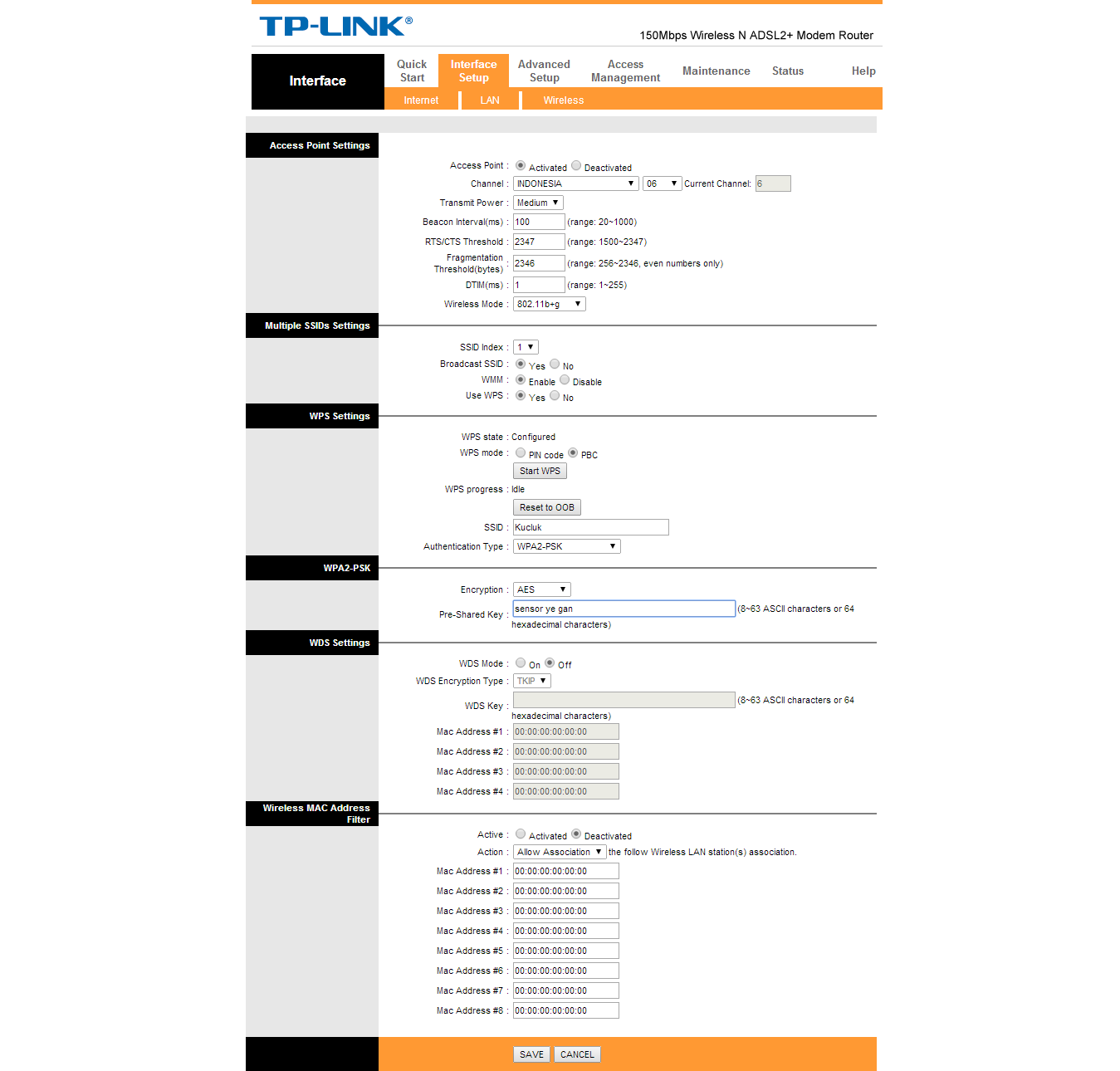 &#91;ASK&#93; Traffic WLAN error di modem TP-Link W8151N