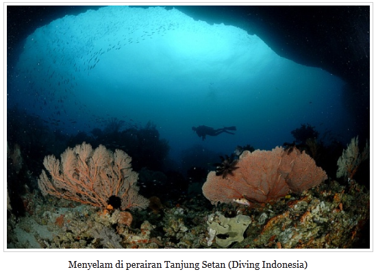 Diving di Tanjung Setan, Berani?