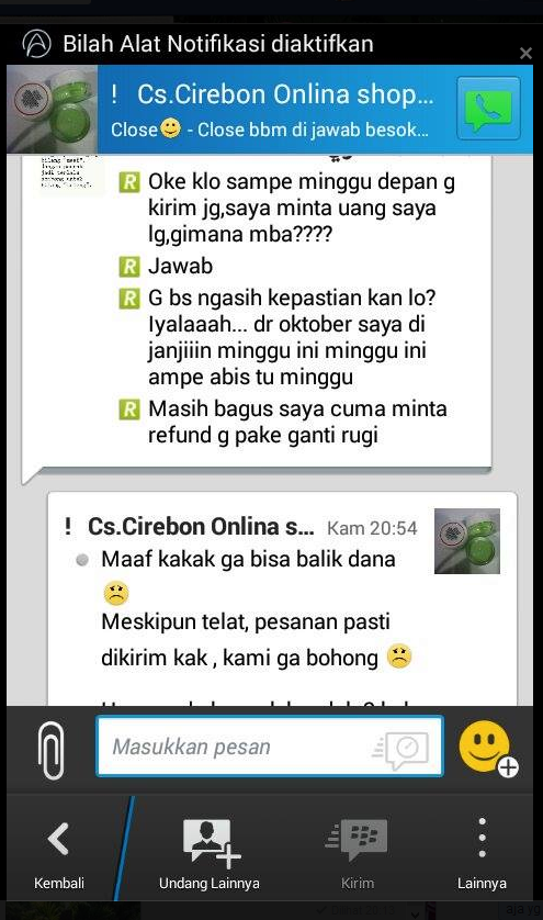 Hati-Hati Cirebon Online Shop Penipu ( cewek wajib masuk )