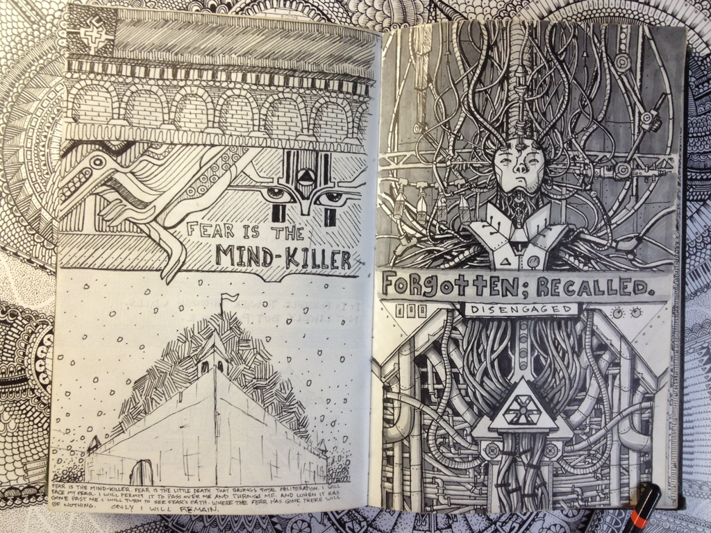 Yang suka coret2/menggambar di buku tulis masuk, coba bandingin dengan yang ini