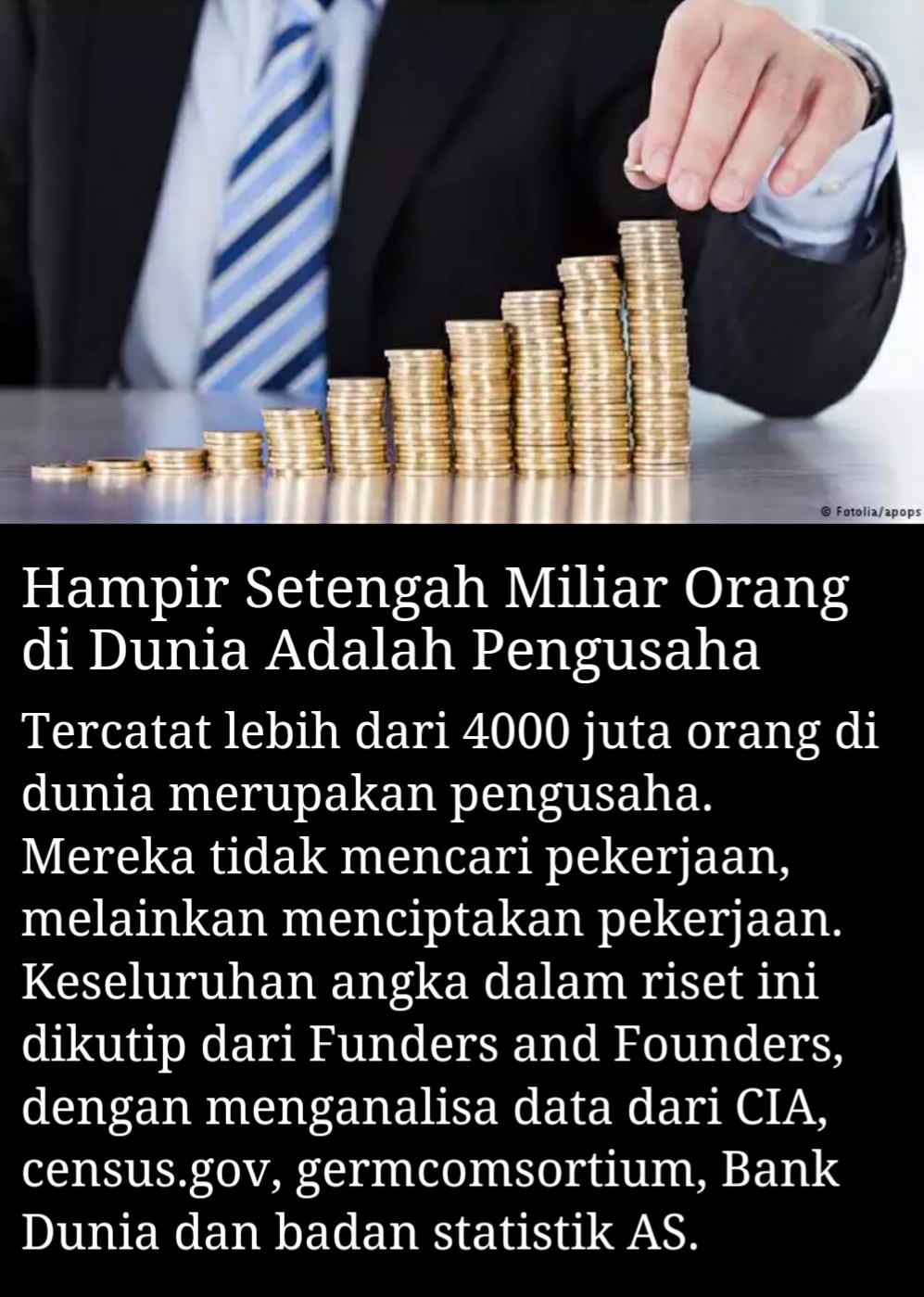 Apa Saja Yang Dilakukan Penduduk Dunia?