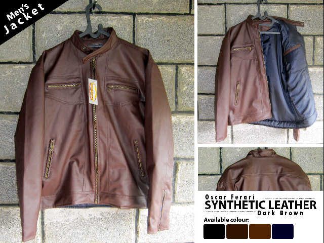 Jaket Kulit Sintetis | Harga Murah dan Kualitas Terjamin | COD Bogor