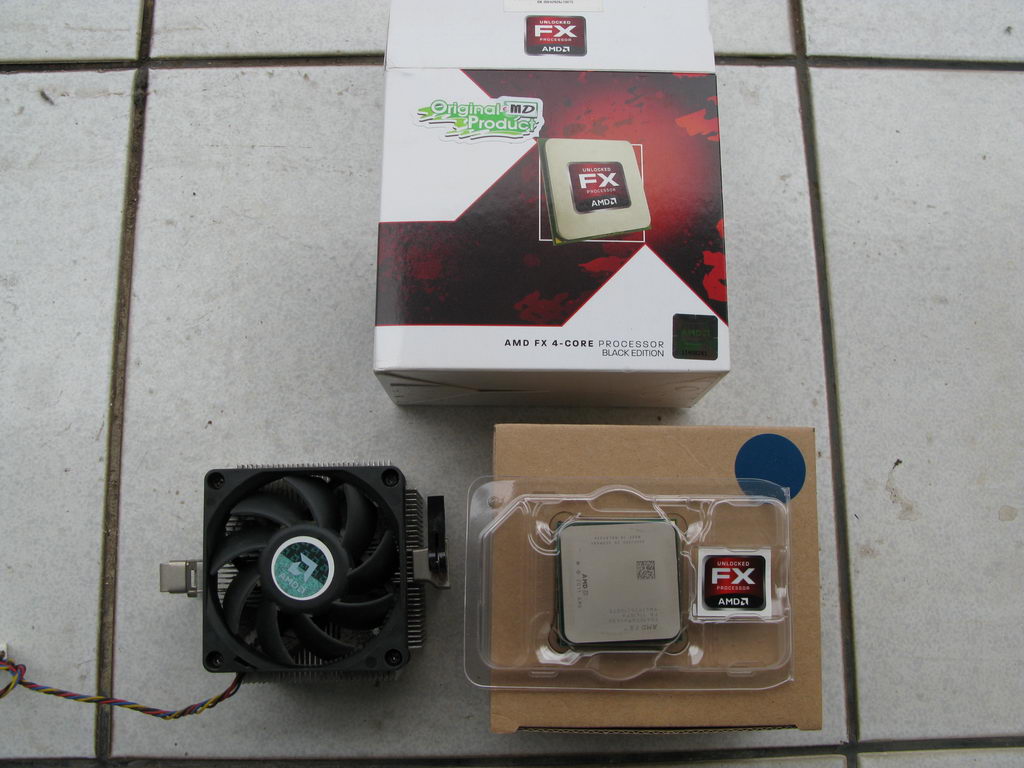 AMD FX 4100 3.6 GHZ FullSet Box