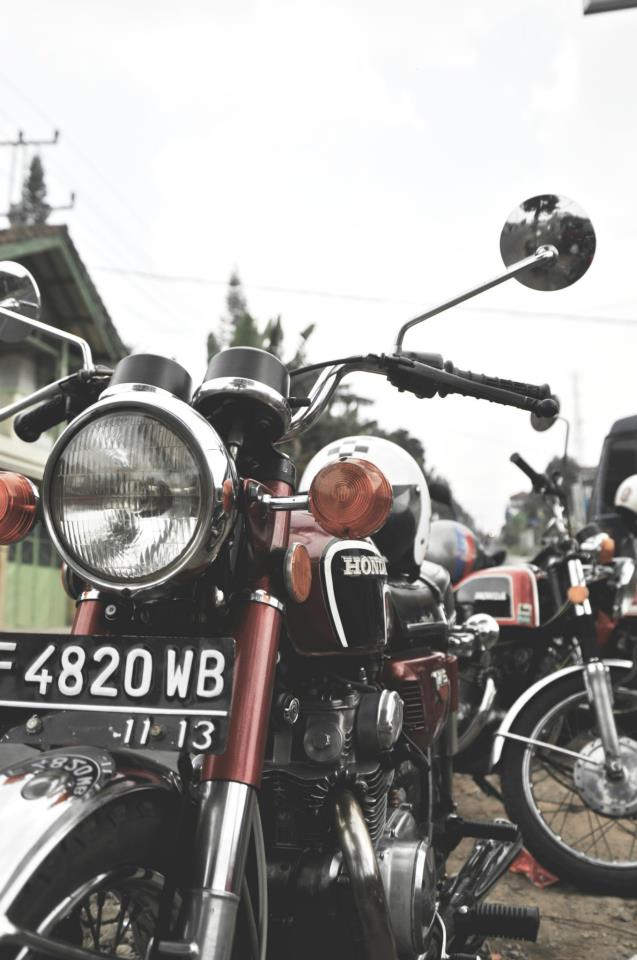 Jual Cepat Motor Honda CB 175 merah tahun 1973