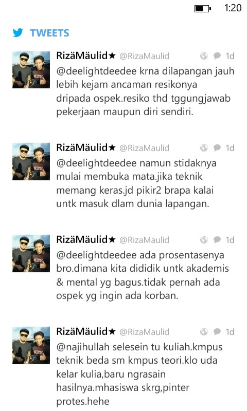 Isi Twitter Biadab alumnus ITN (tentang fikri dan mahasiswa teknik)