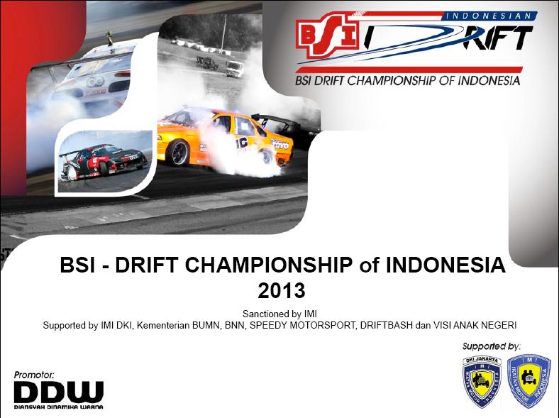 EVENT BSI -­‐ DRIFT CHAMPIONSHIP of INDONESIA